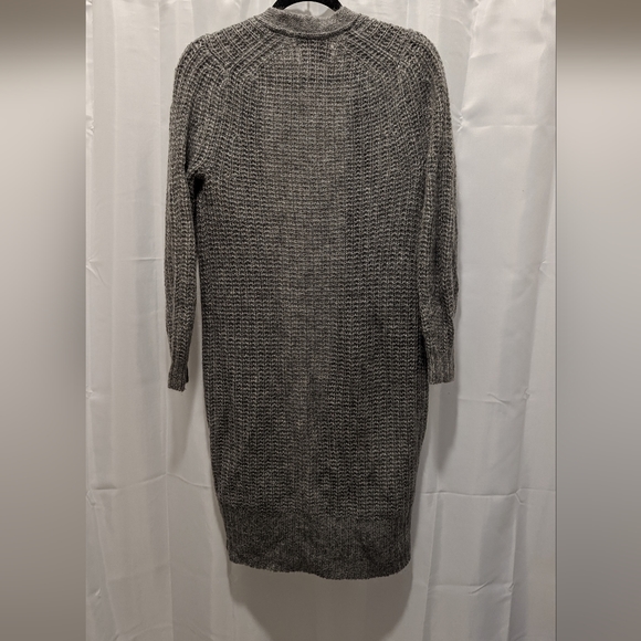 Banana Republic Gray Wool Blend Long Cardigan | XS - Picture 3 of 3